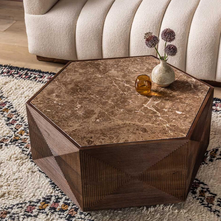 Emperor Marble Coffee Table
