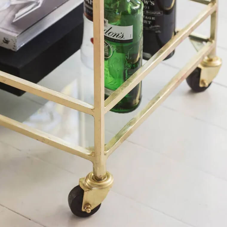 Gatsby Marble Drinks Trolley 2