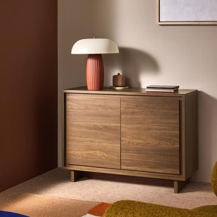 kaci small sideboard in dark