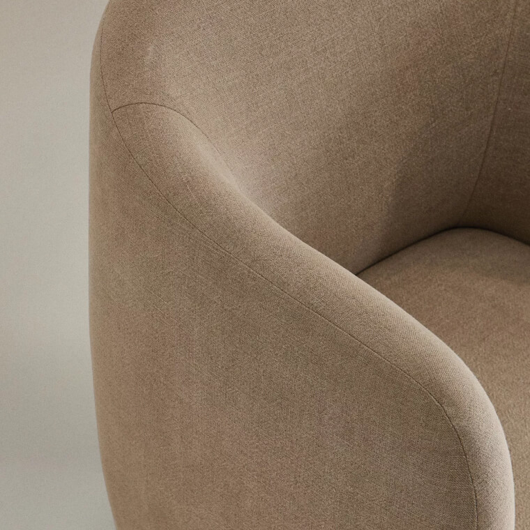 Linen Accent Chair