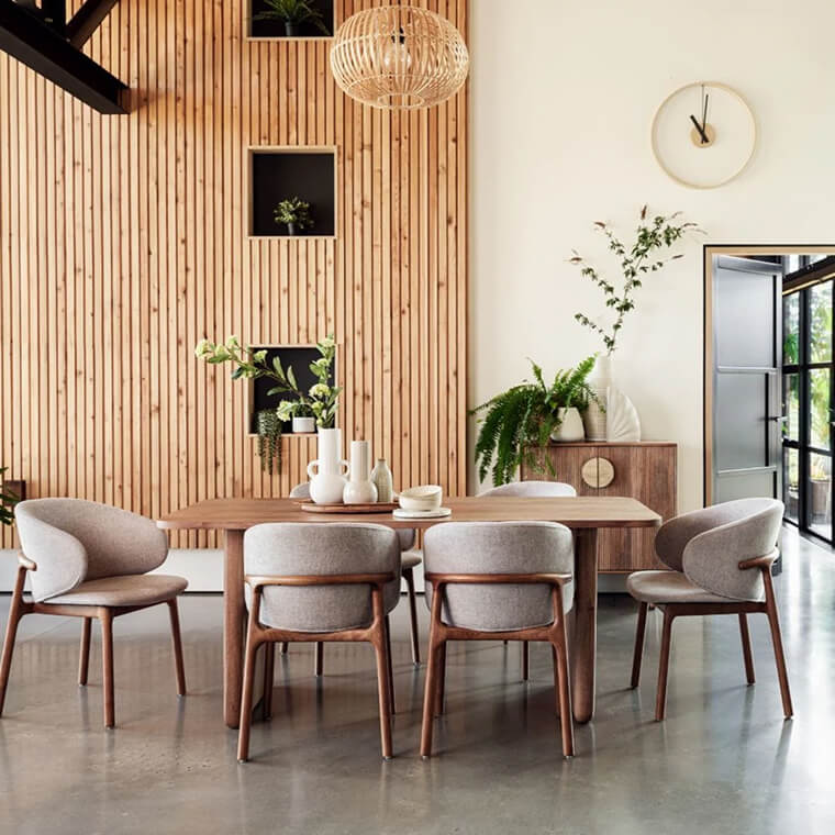 Mango Wood Dining Table lifestyle