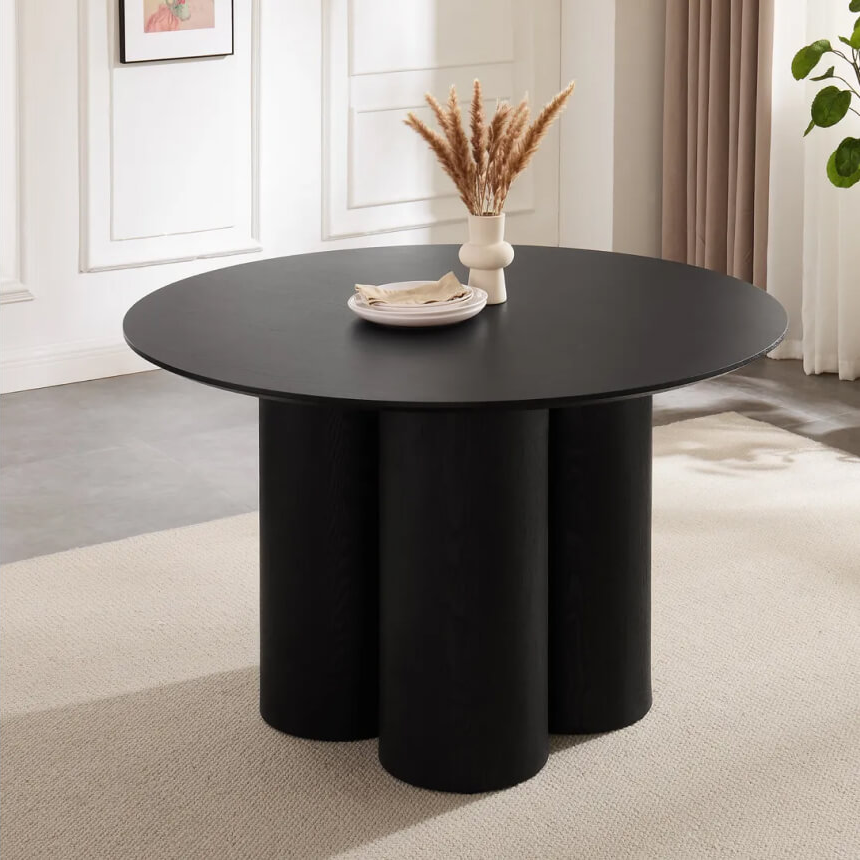 Marco Black Round Wooden product
