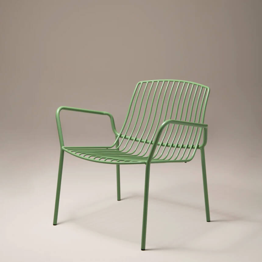 Frame Metal Lounge Chairs