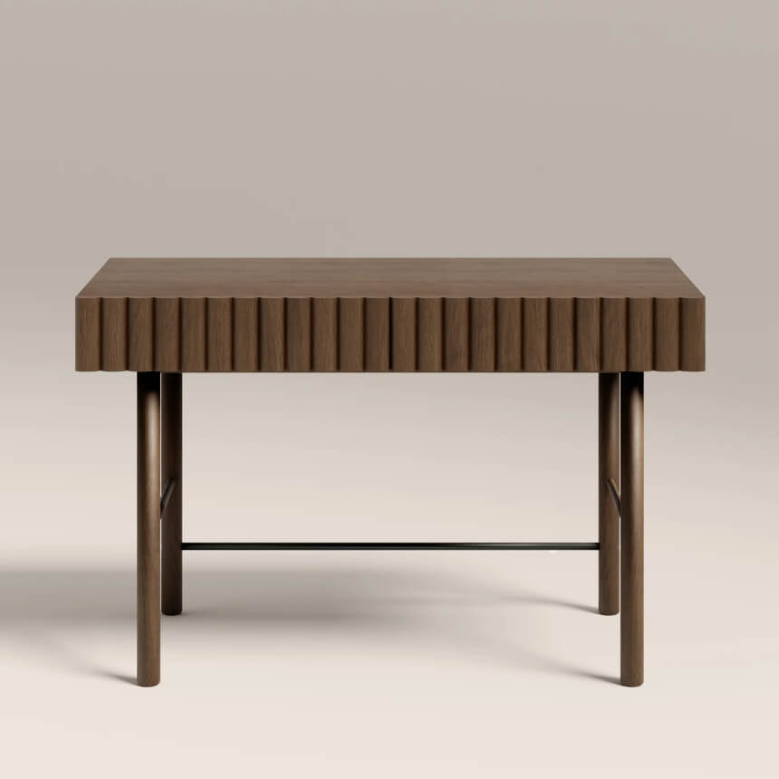 raphael 2 drawer wooden