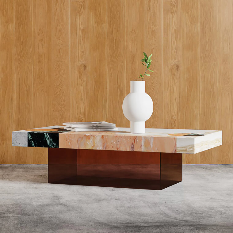 Atmos Rectangle Coffee Table lifestyle