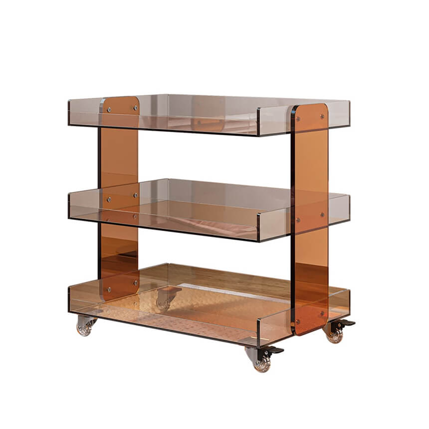 Amber Acrylic Rolling Serving 1