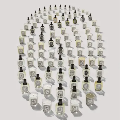 Ever growing collection of Diptyque scents
