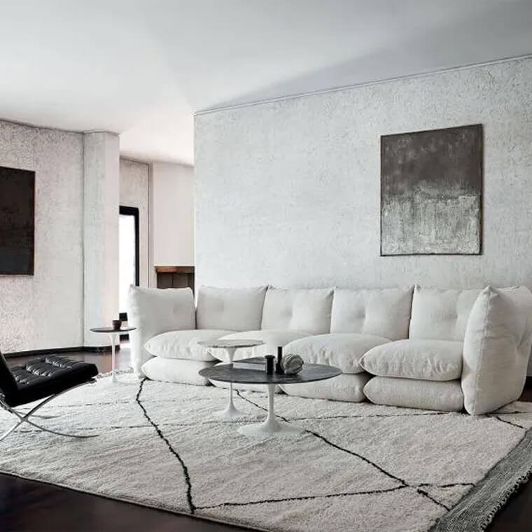 Pillo Sofa 4 Seater in room